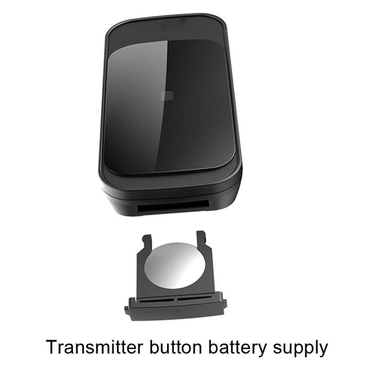 C03 1 For 1 Home Wireless IP44 Waterproof Touch Sensor Doorbell(UK Plug White) - Wireless Doorbell by PMc TechLife | Online Shopping South Africa | PMc TechLife | Buy Now Pay Later Mobicred