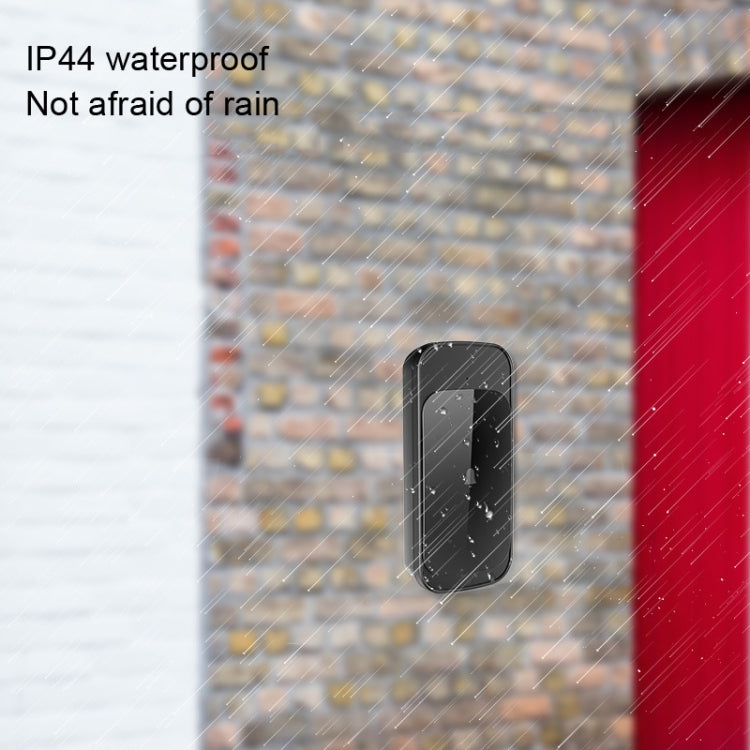 C03 1 For 1 Home Wireless IP44 Waterproof Touch Sensor Doorbell(EU Plug White) - free shipping - PMc TechLife - Order now!