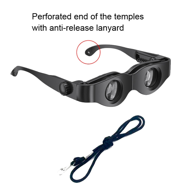 DM0125 3X Fishing Binoculars Adjustable Focus Glass Type Binoculars With Grey Polarised Lens - free shipping - PMC TechLife - Order now!