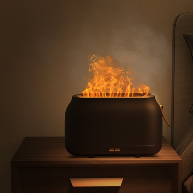 Simulation Flame Aromatherapy Humidifier Bedroom Ambient Light, Color: 3 Colors (RGB) - free shipping - PMC TechLife - Order now!