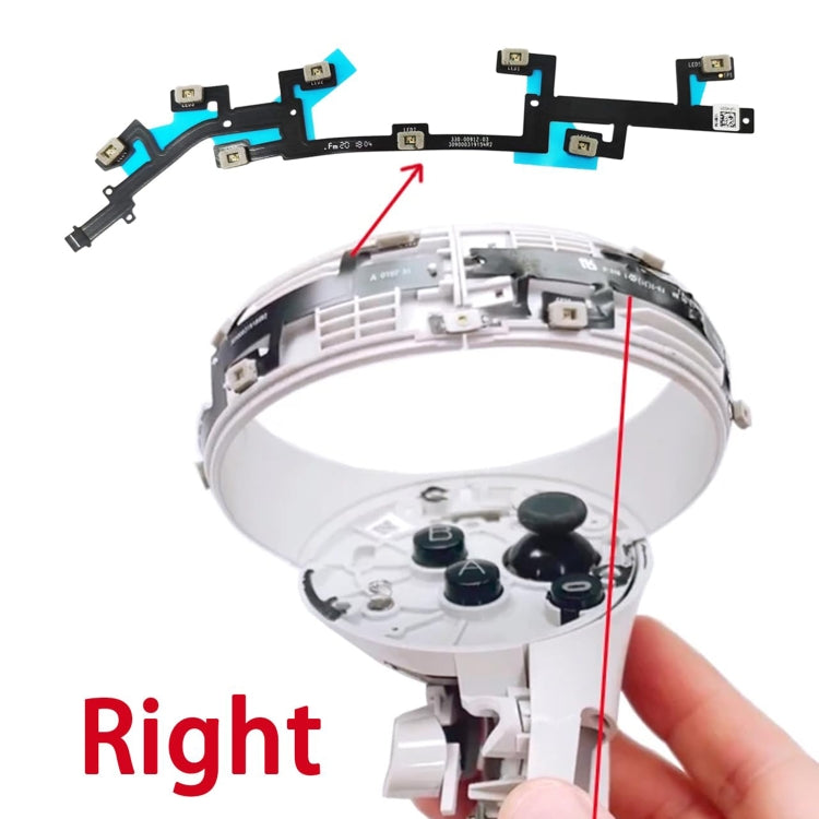 For Meta Quest 2 Locating Ring Flex Cable Right Without Light - free shipping - PMC TechLife - Order now!