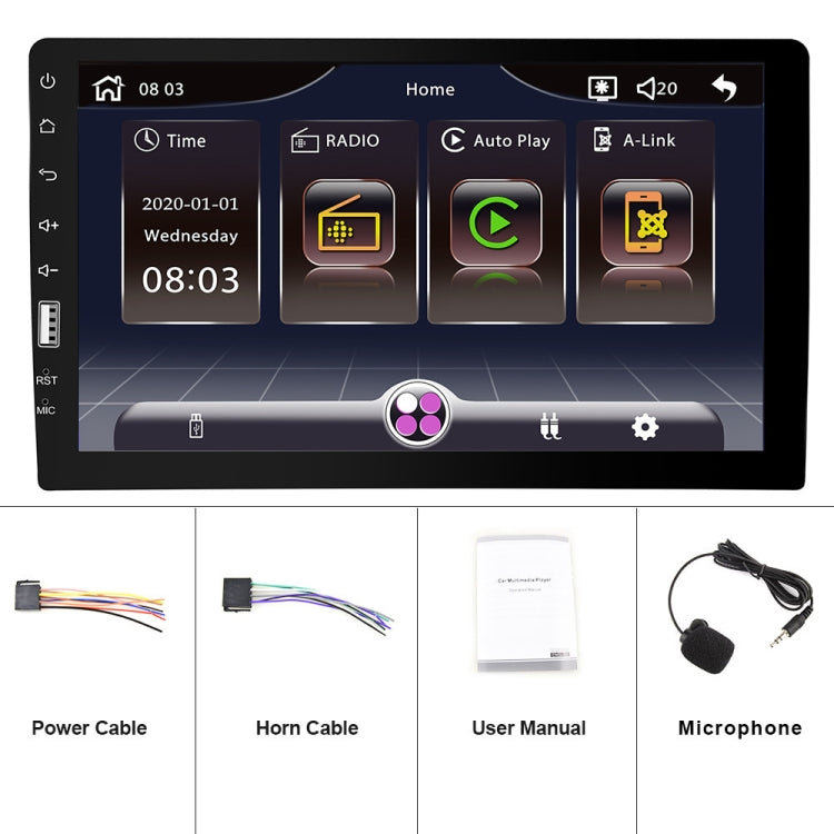 Q3570 9 inch Carplay Single Spindle MP5 Player, Style: Standard - Car MP3 & MP4 & MP5 by PMC TechLife | Online Shopping South Africa | PMC TechLife | Buy Now Pay Later Mobicred