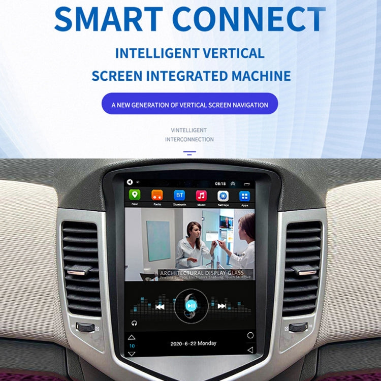 For Chevrolet Cruze 9.7 inch Navigation Integrated Machine, Style: Standard+12 Light Camera(1+16G) - Car MP3 & MP4 & MP5 by PMC TechLife | Online Shopping South Africa | PMC TechLife | Buy Now Pay Later Mobicred