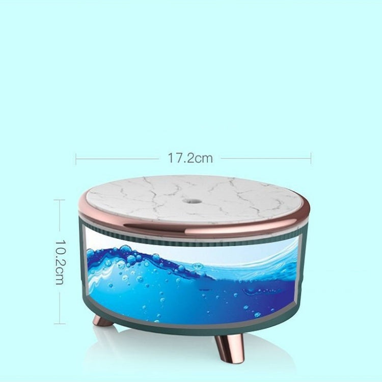 Ultrasonic Aromatherapy Diffuser Humidifier Essential Oil Diffuser US Plug(Dark Green) - free shipping - PMC TechLife - Order now!