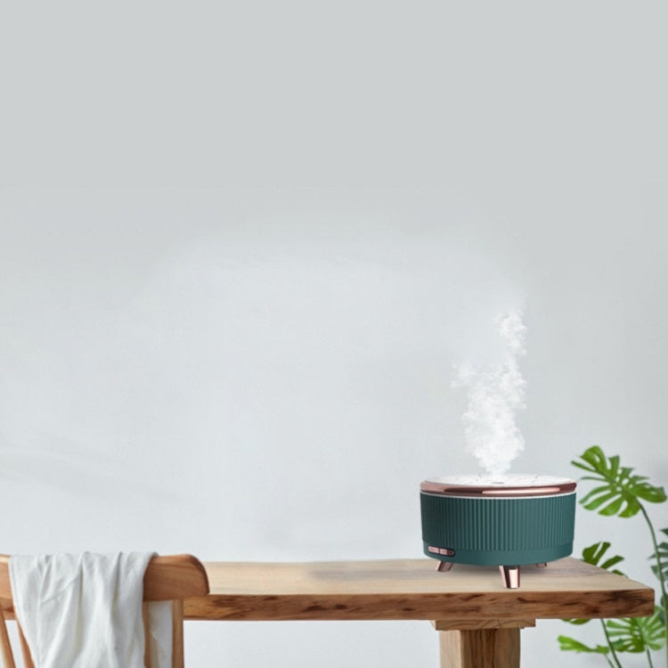 Ultrasonic Aromatherapy Diffuser Humidifier Essential Oil Diffuser UK Plug(Emerald) - free shipping - PMC TechLife - Order now!