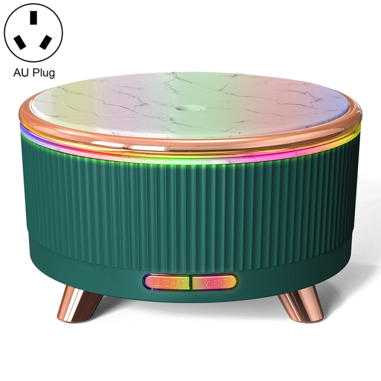 Ultrasonic Aromatherapy Diffuser Humidifier Essential Oil Diffuser AU Plug(Dark Green) - free shipping - PMC TechLife - Order now!