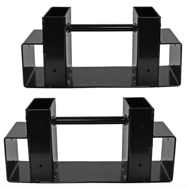 Heavy Duty Firewood Racks Indoor And Outdoor Wood Storage Racks(Black) - Shelf & Hooks by PMC TechLife | Online Shopping South Africa | PMC TechLife