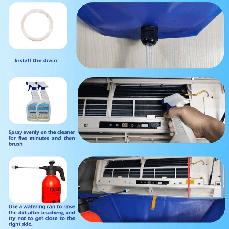6 In 1 Air Conditioner Cleaning Cover Portable Split Air Conditioning Cleaning Bag - Air Conditioning & Accessories by PMC TechLife | Online Shopping South Africa | PMC TechLife