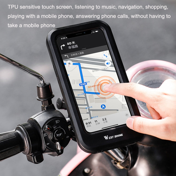 WEST BIKING Bicycle Riding Waterproof and Shockproof Phone Bracket, Style: Raise Handlebar - free shipping - PMC TechLife - Order now!