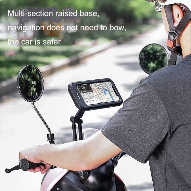 WEST BIKING Bicycle Riding Waterproof and Shockproof Phone Bracket, Style: Raise Handlebar - free shipping - PMC TechLife - Order now!