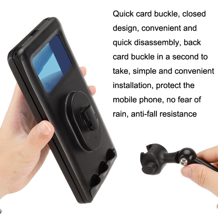WEST BIKING Mountain Bicycle Riding Shock-proof Fixed Mobile Phone Bracket, Style: Rearview Mirror - Holders by WEST BIKING | Online Shopping South Africa | PMC TechLife | Buy Now Pay Later Mobicred