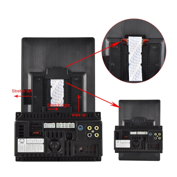 9520C Double Spindle 9.5 inch Vertical Screen Car MP5 Player, Style: Standard - Car MP3 & MP4 & MP5 by PMC TechLife | Online Shopping South Africa | PMC TechLife | Buy Now Pay Later Mobicred