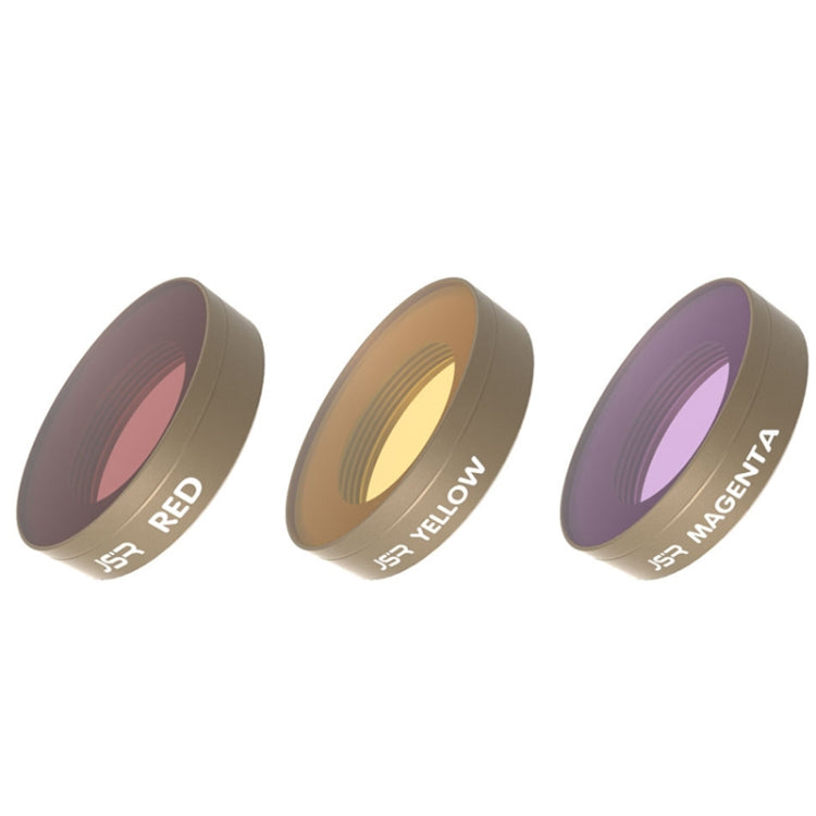 JSR For DJI Osmo Action Motion Camera Filter, Style: LG-Red - Lens Filter by JSR | Online Shopping South Africa | PMC TechLife | Buy Now Pay Later Mobicred