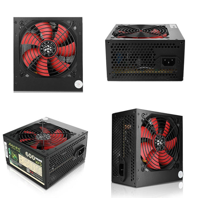 Jbon 600WS Rated  500W Dual 6Pin Desktop PC Power Supply - free shipping - PMC Jewellery - Order now!