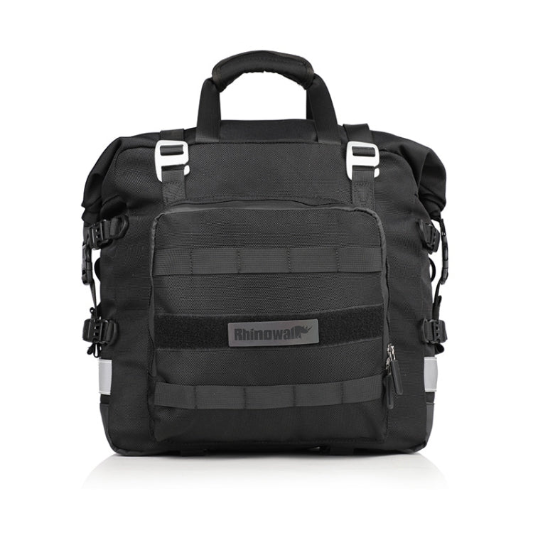 Rhinowalk MT2040 20L Large Capacity Waterproof Quick Release Motorcycle Side Bag(Black) - Bags & Luggages by PMC TechLife | Online Shopping South Africa | PMC TechLife | Buy Now Pay Later Mobicred