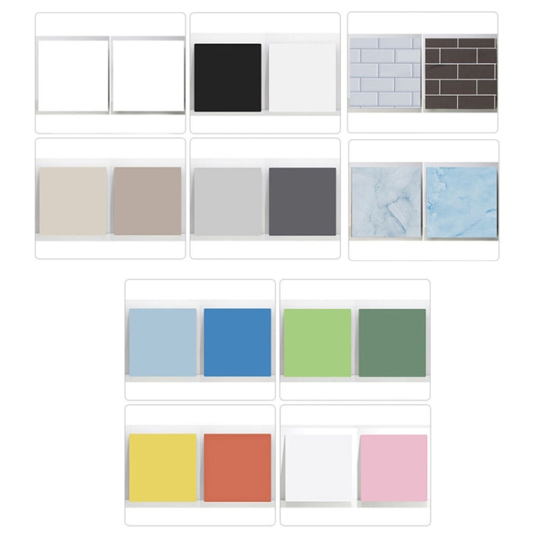 40x40CM Double-sided Photography Background Board Food Photo Props(White / Skin Pink) - Solid Color by PMC TechLife | Online Shopping South Africa | PMC TechLife | Buy Now Pay Later Mobicred