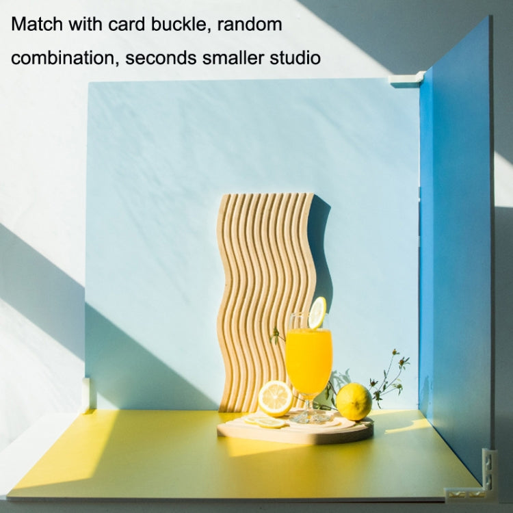 40x40CM Double-sided Photography Background Board Food Photo Props(Green Marble) - Brick Wall by PMC TechLife | Online Shopping South Africa | PMC TechLife | Buy Now Pay Later Mobicred