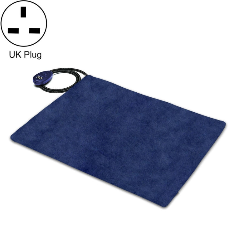 40x30cm Blue 12V Low Voltage Multifunctional Warm Pet Heating Pad Pet Electric Blanket(UK Plug) - Pads by PMC TechLife | Online Shopping South Africa | PMC TechLife | Buy Now Pay Later Mobicred