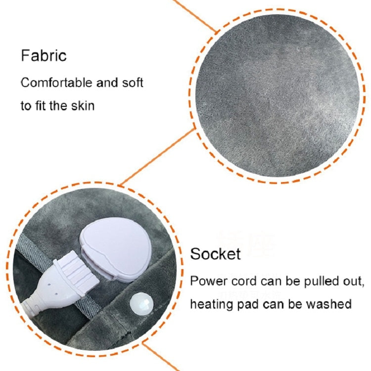 Plug-in High-top Electric Foot Warmer Heated Foot Warmer Boots EU Plug 230V(Dark Gray) - Electric Heaters by PMC TechLife | Online Shopping South Africa | PMC TechLife | Buy Now Pay Later Mobicred