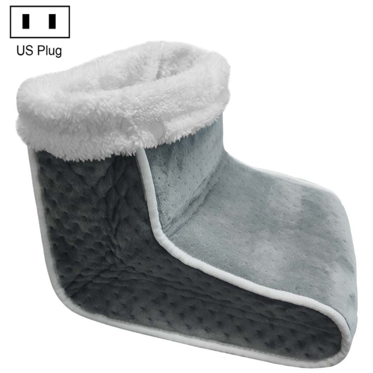 Plug-in High-top Electric Foot Warmer Heated Foot Warmer Boots US Plug 120V(Dark Gray) - Electric Heaters by PMC TechLife | Online Shopping South Africa | PMC TechLife | Buy Now Pay Later Mobicred