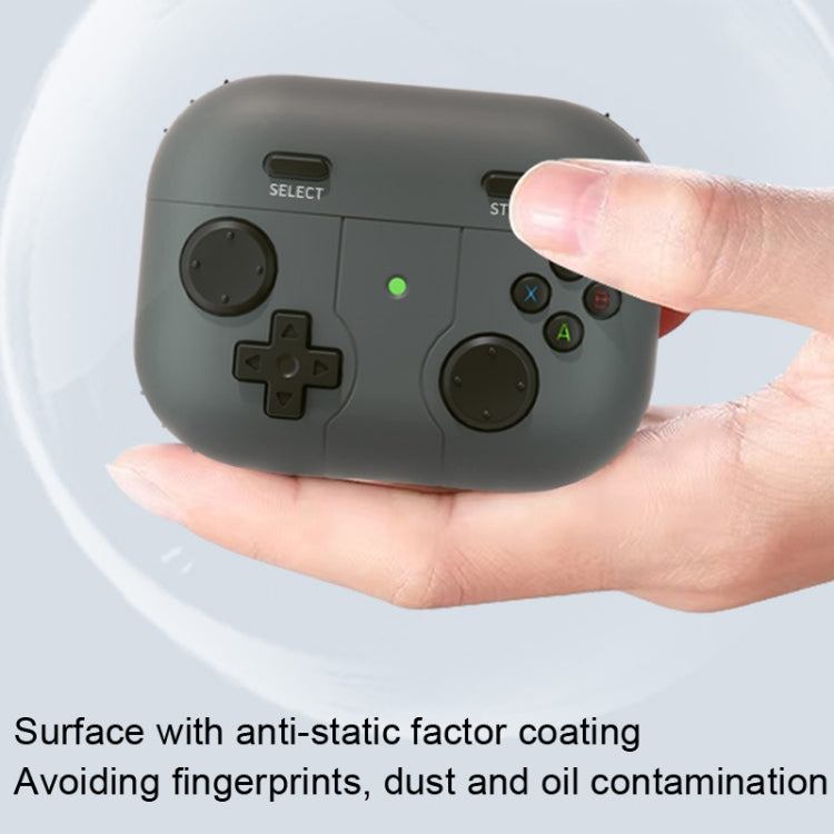 For Airpods Pro 2 Soft Shell Drop-proof Silicone Headphone Cover With Hook(Watermelon Red) - For AirPods Pro 2 by PMC Jewellery | Online Shopping South Africa | PMC Jewellery | Buy Now Pay Later Mobicred