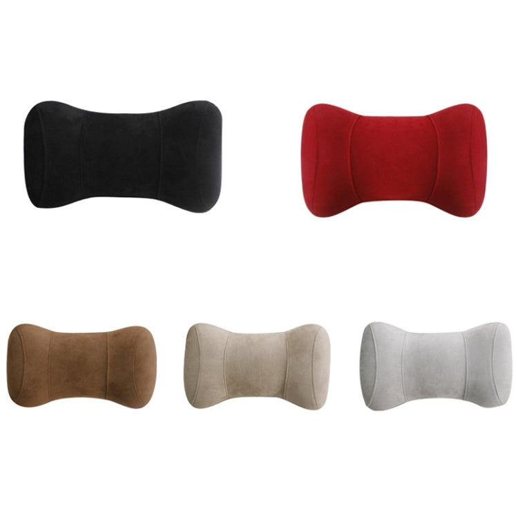 Car Memory Cotton Headrest Protective Cervical Spine Seat Sleeping Pillow(Red) - Seat Accessories by PMC TechLife | Online Shopping South Africa | PMC TechLife | Buy Now Pay Later Mobicred