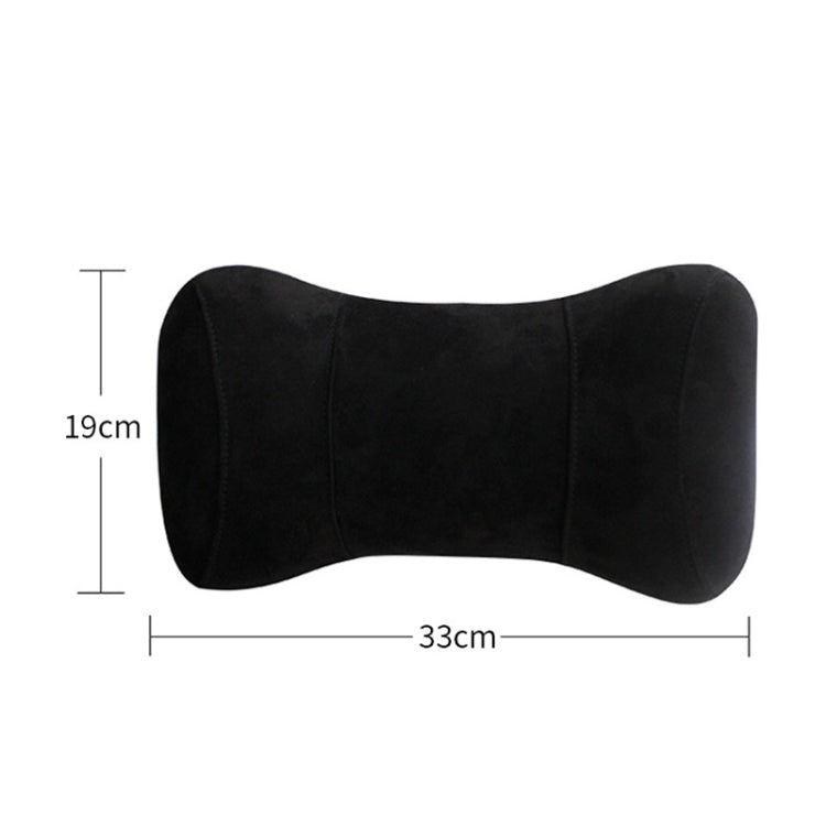 Car Memory Cotton Headrest Protective Cervical Spine Seat Sleeping Pillow(Brown) - Seat Accessories by PMC TechLife | Online Shopping South Africa | PMC TechLife | Buy Now Pay Later Mobicred