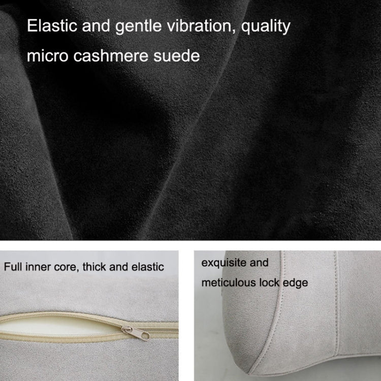 Car Memory Cotton Headrest Protective Cervical Spine Seat Sleeping Pillow(Gray) - Seat Accessories by PMC TechLife | Online Shopping South Africa | PMC TechLife | Buy Now Pay Later Mobicred