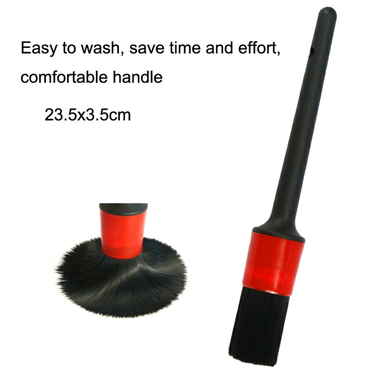 19 PCS / Set Car Beauty Cleaning Brush Details Brush Washing Glove Tool Set(Red Ring) - Car washing supplies by PMC TechLife | Online Shopping South Africa | PMC TechLife