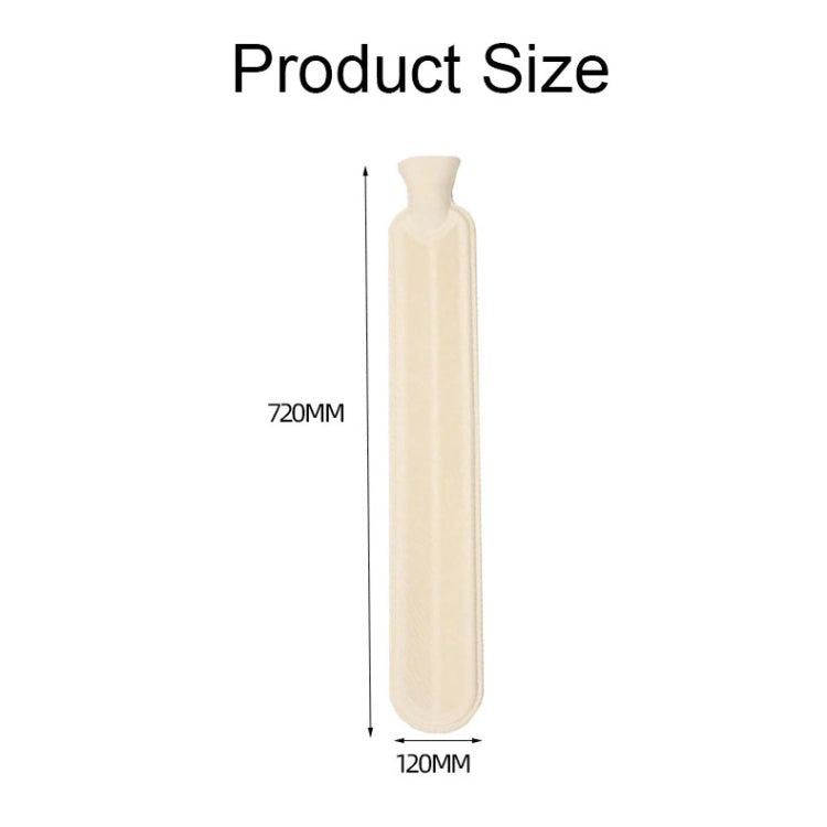 2L Long-strip Multifunctional Water-filled Rubber Hot Water Bags, Spec: Red Bow - Hot Water Bags by PMC TechLife | Online Shopping South Africa | PMC TechLife | Buy Now Pay Later Mobicred