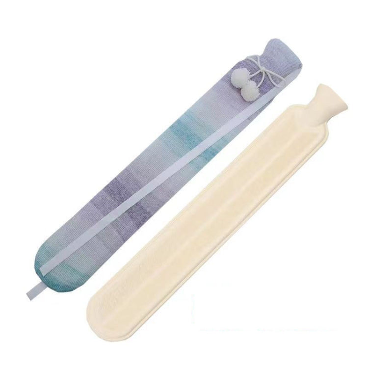 2L Long-strip Multifunctional Water-filled Rubber Hot Water Bags, Spec: Gradient Purple - Hot Water Bags by PMC TechLife | Online Shopping South Africa | PMC TechLife | Buy Now Pay Later Mobicred