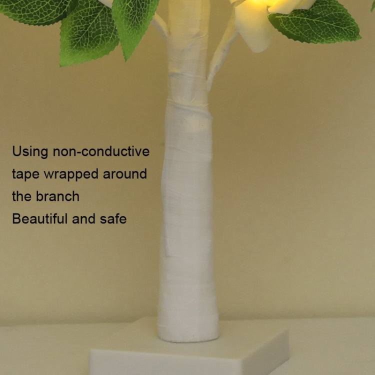 SJ-SD054 LED Valentine Day Rose Indoor Party Decoration Lights(Brown Bottom Milk White) - Holiday Lights by PMc TechLife | Online Shopping South Africa | PMc TechLife | Buy Now Pay Later Mobicred