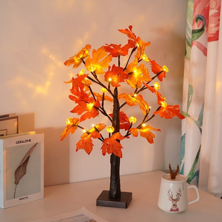 SJ-SD007 Christmas Halloween LED Maple Pumpkin Decoration Light, Style: Detachable Base - Christmas Decoration Lamps by PMc TechLife | Online Shopping South Africa | PMc TechLife | Buy Now Pay Later Mobicred
