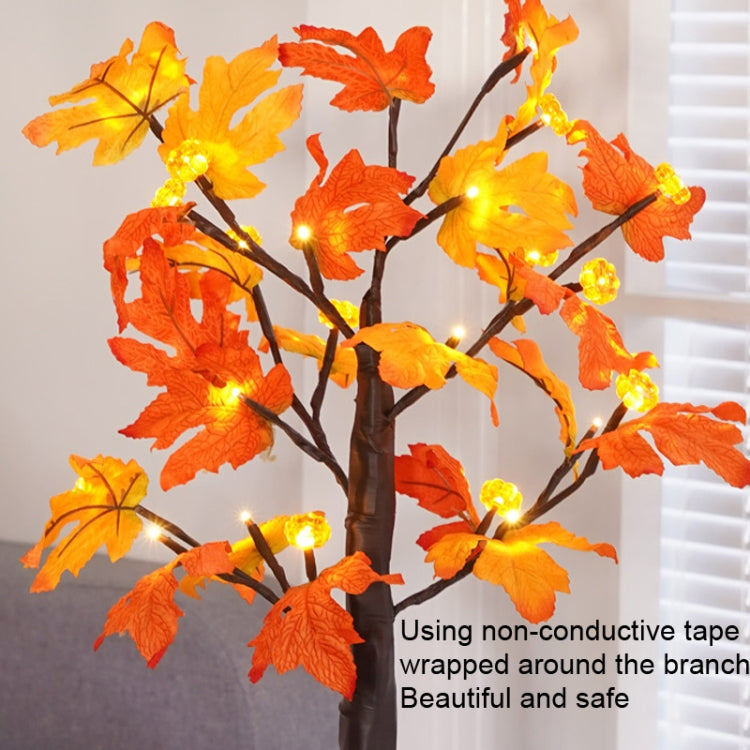 SJ-SD007 Christmas Halloween LED Maple Pumpkin Decoration Light, Style: Detachable Base - Christmas Decoration Lamps by PMc TechLife | Online Shopping South Africa | PMc TechLife | Buy Now Pay Later Mobicred