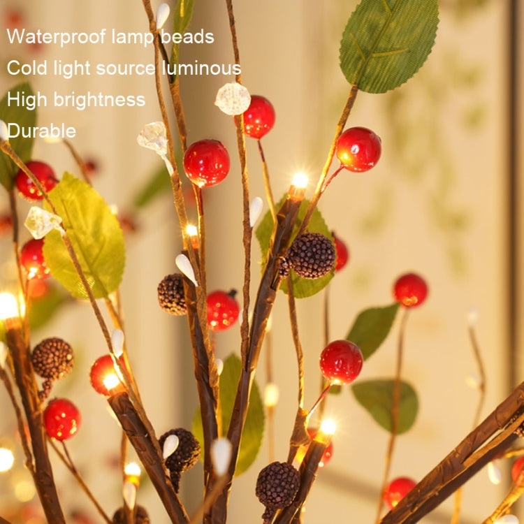 SJ-SD048 LED Home Decoration Light Christmas Lighted Tree, Style: Detachable Base Red Fruit - Christmas Decoration Lamps by PMc TechLife | Online Shopping South Africa | PMc TechLife | Buy Now Pay Later Mobicred