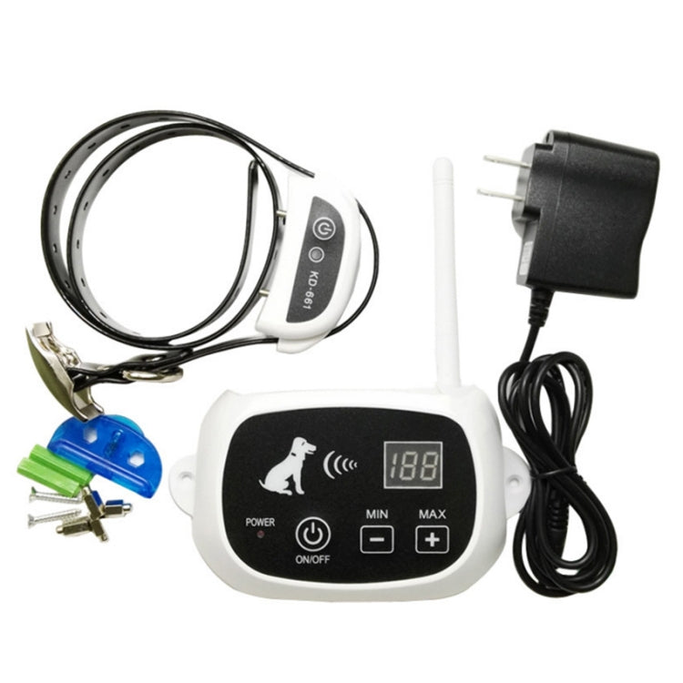 KD-661 500m Wireless Electric Dog Pet Fence Shock Collar,Spec: For One Dog(UK Plug) - Training Aids by PMC TechLife | Online Shopping South Africa | PMC TechLife