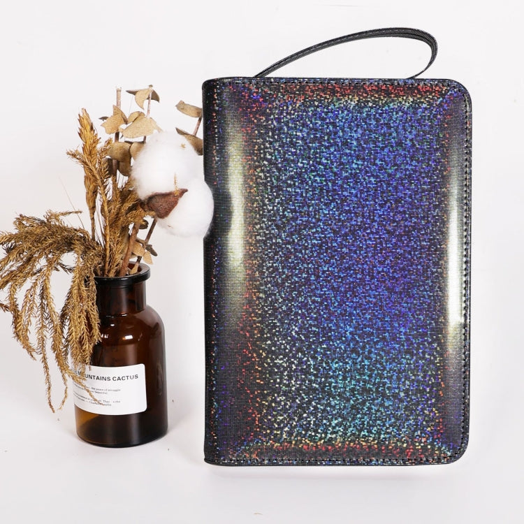 A6 Handheld Zipper Bag Type Large Capacity Cash Budget Book Handbook(Purple) - free shipping - PMc TechLife - Order now!