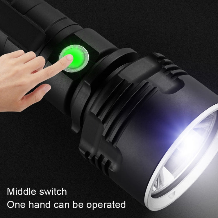 Strong Light Outdoor Waterproof Camping Aluminum LED Flashlight, Style: P70 (Without Battery) - LED Flashlight by PMc TechLife | Online Shopping South Africa | PMc TechLife | Buy Now Pay Later Mobicred