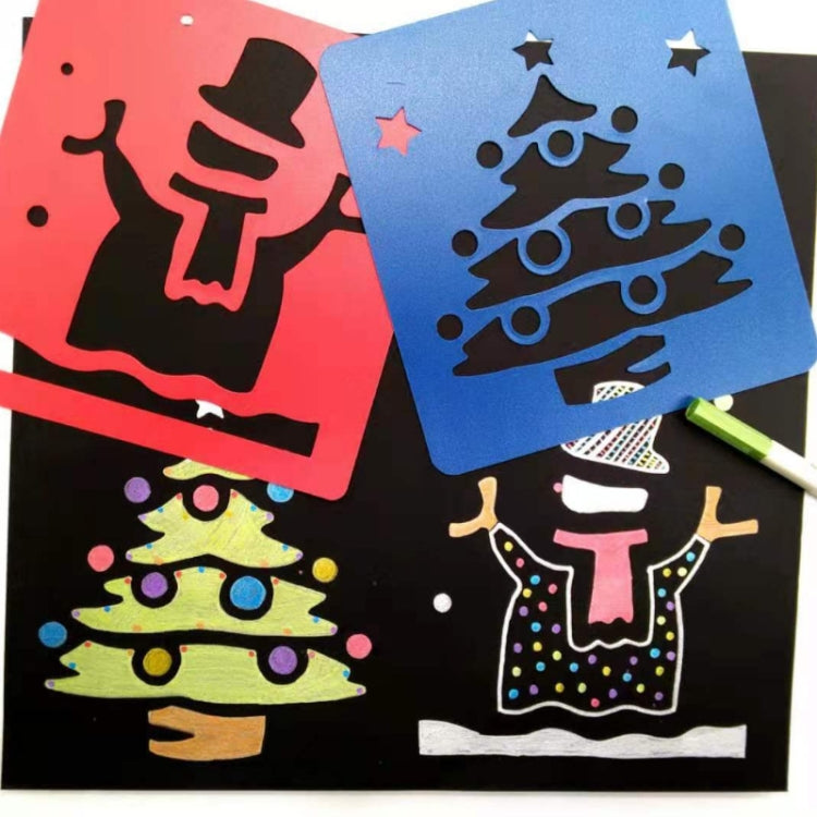 Children DIY Drawing Stencil Colorful Hollow Copy Board(H-05) - Art Supplies by PMC TechLife | Online Shopping South Africa | PMC TechLife | Buy Now Pay Later Mobicred