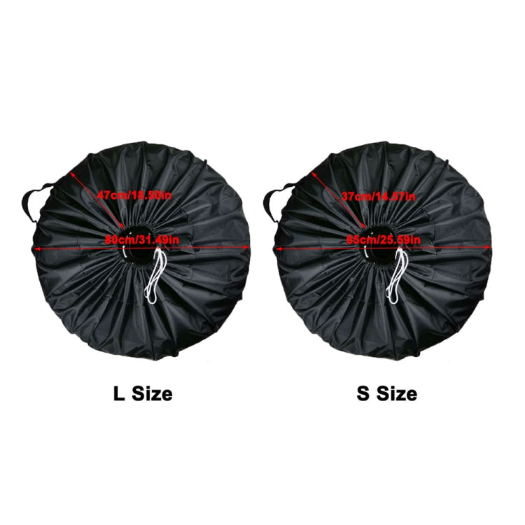 4PCS/Set S Waterproof and Dustproof Car Spare Tire Cover Tire Protector - Window Foils & Solar Protection by PMC TechLife | Online Shopping South Africa | PMC TechLife | Buy Now Pay Later Mobicred