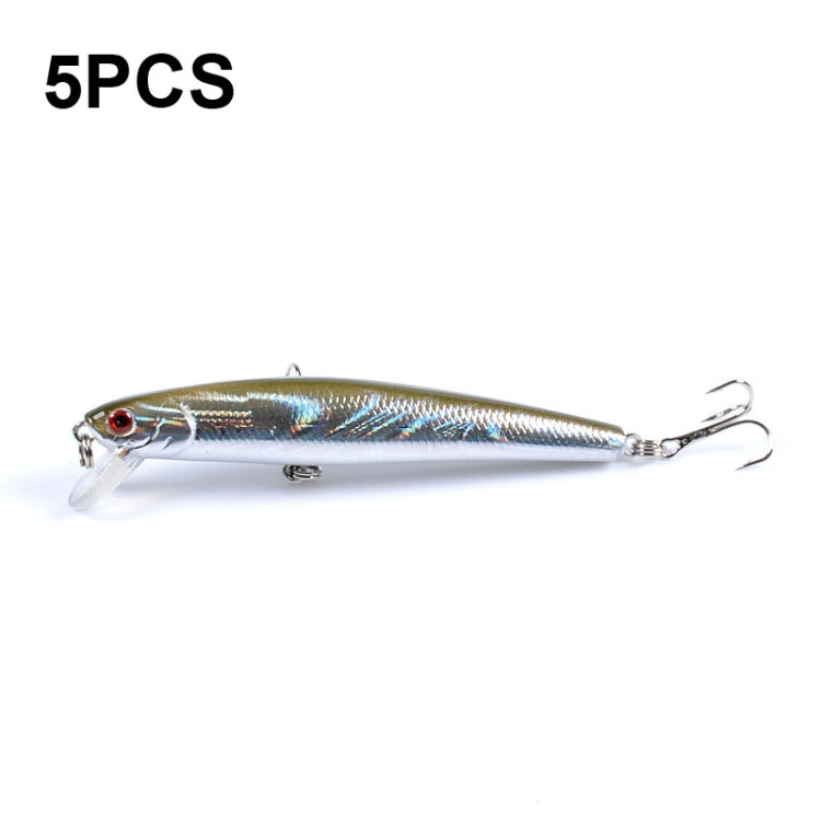 5 PCS M0205 9.6cm/9.8g Minnow Bionic Fake Bait Plastic Floating Hard Bait(1) - Fishing Lures by PMC TechLife | Online Shopping South Africa | PMC TechLife | Buy Now Pay Later Mobicred