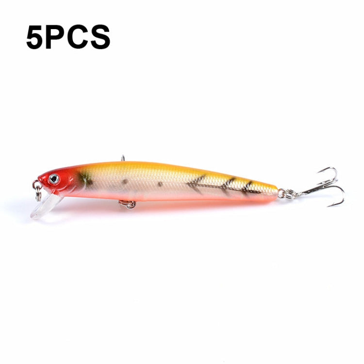 5 PCS M0205 9.6cm/9.8g Minnow Bionic Fake Bait Plastic Floating Hard Bait(5) - Fishing Lures by PMC TechLife | Online Shopping South Africa | PMC TechLife | Buy Now Pay Later Mobicred