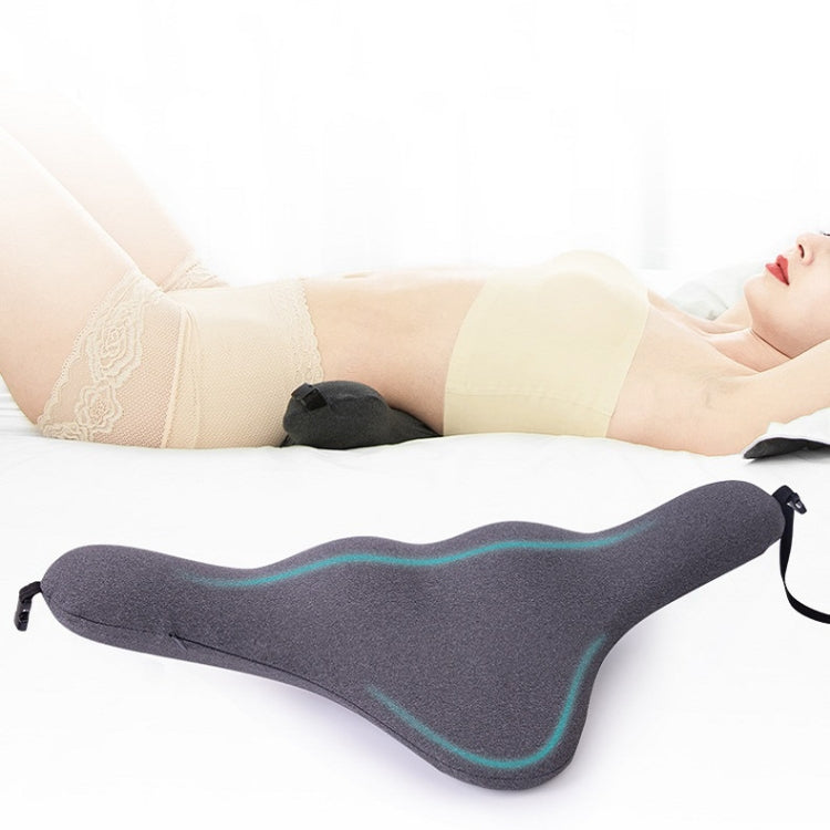 Slow Rebound Memory Foam Lumbar Pillow Neck Pillow Car Headrest(Dark Grey) - Cushions & Pillows by PMC TechLife | Online Shopping South Africa | PMC TechLife | Buy Now Pay Later Mobicred