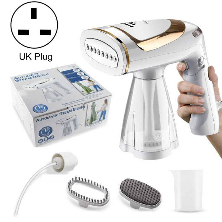 1600W  Handheld Folding Iron Mini Steam Iron, Color: White Single Gear(UK Plug) - Garment Steamer by PMc TechLife | Online Shopping South Africa | PMc TechLife | Buy Now Pay Later Mobicred