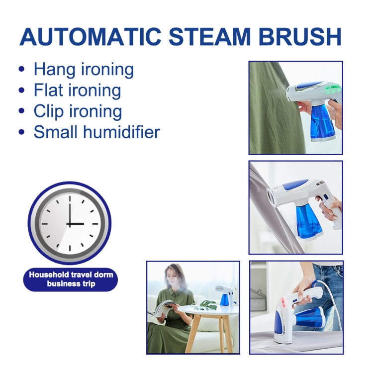 1600W  Handheld Folding Iron Mini Steam Iron, Color: Blue 3 Gear(UK Plug) - free shipping - PMc TechLife - Order now!