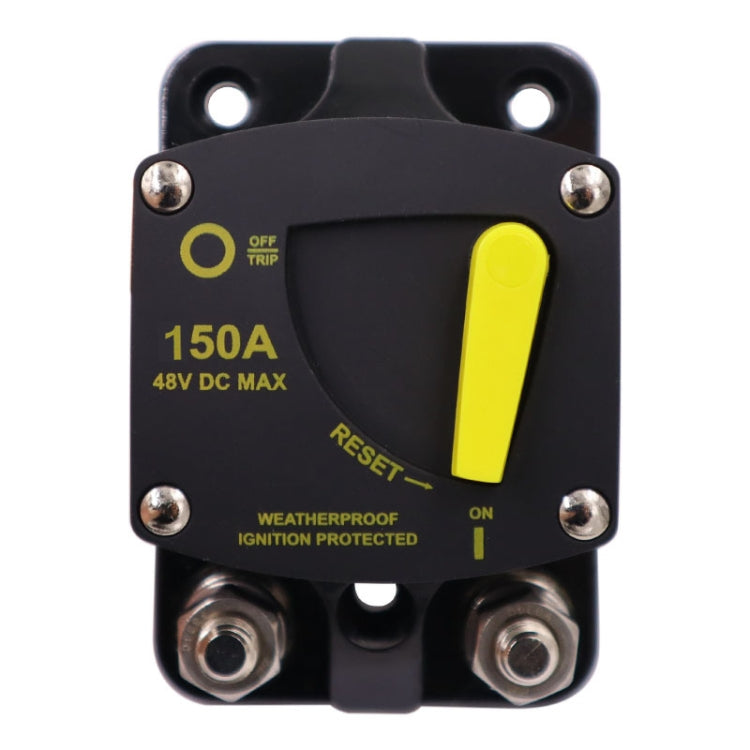 150A CB6 Car RV Yacht Audio Restore Insurance Holder Switch - Fuse by PMC TechLife | Online Shopping South Africa | PMC TechLife | Buy Now Pay Later Mobicred