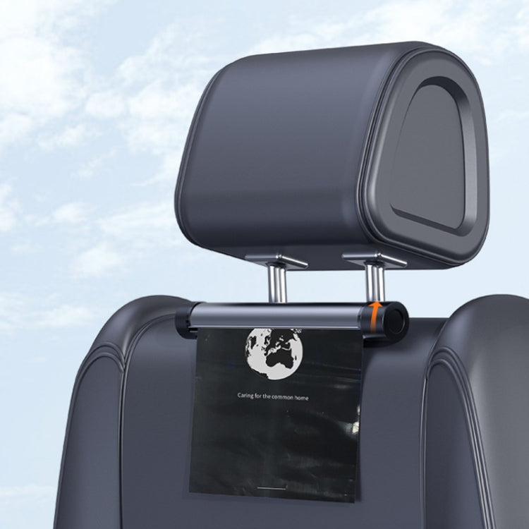 Car Mounted Garbage Bag  Folding Hanging Cleaning Organiser(Titanium Grey) - Stowing Tidying by PMC TechLife | Online Shopping South Africa | PMC TechLife | Buy Now Pay Later Mobicred