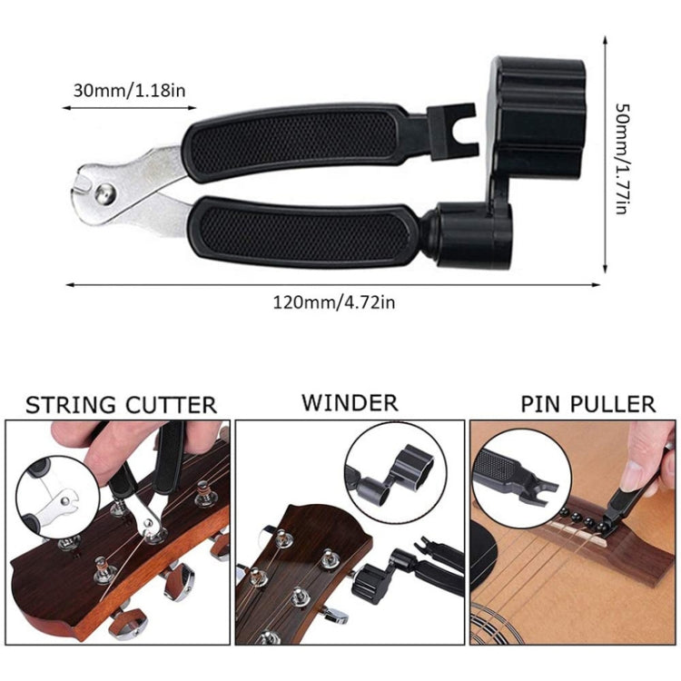 28 PCS / Set Folk Wood Bass Guitar Tuning Clip Tuner Instrument Set - Stringed Instruments by PMC TechLife | Online Shopping South Africa | PMC TechLife