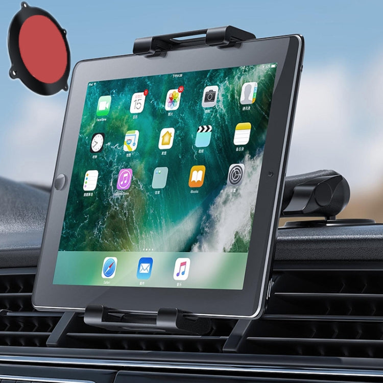 Multifunctional Car Dashboard Suction Cup Phone Clip Folding Holder, Model: KS06+Adhesive tray - Car Holders by PMC TechLife | Online Shopping South Africa | PMC TechLife | Buy Now Pay Later Mobicred