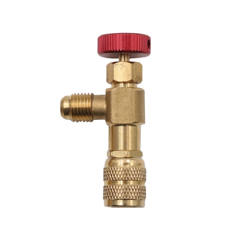 Air Conditioner Fluoridation Safety Valve Refrigerant Filling Connector(Side R22 Bottom R410) - Air Conditioning System by PMC TechLife | Online Shopping South Africa | PMC TechLife